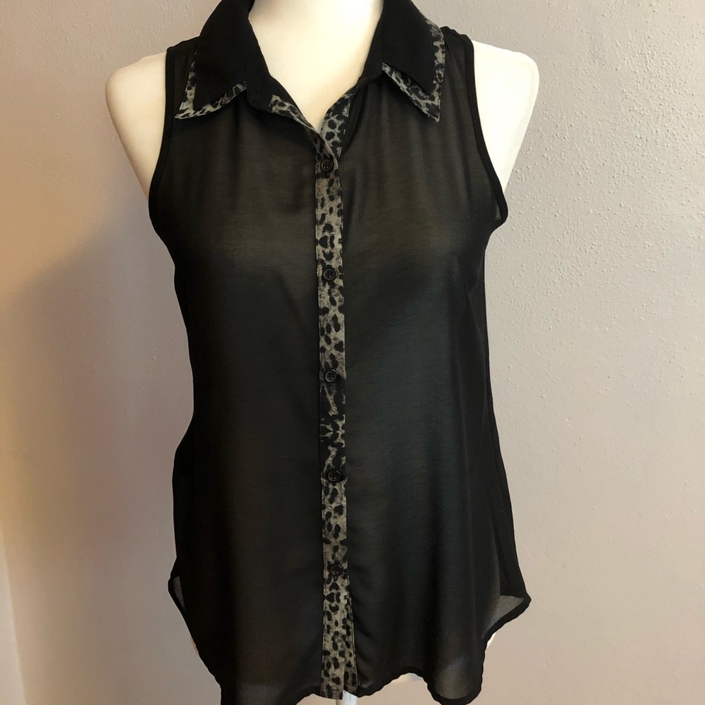 Dressy black top